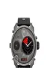 new mens Watch With Original box And Certificate DZ7297 New Mr Daddy Multi Grey Red Dial SS Black Leather Quartz WATCH3815651