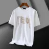 Designer de T-shirt de luxe T-shirt T-shirt Vêtements de vapeur lettre de pulvérisation à manches courtes à la marée d'été et aux femmes Tops Tops Tee-Shirts