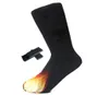 3V thermische katoenen verwarmde sokken mannen vrouwen batterij kast batterij bedienen wintervoet warmer elektrische sokken opwarming2268784