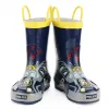 ブーツKushyshoo Kids Rain Boots Boys Boys Childres Shoes Rainboots Loverly Waterproof Water Shoes Child