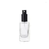 Speicherflaschen 15 ml 30 ml Mini Parfüm nachfüllbares Glasflasche leerer Spray -Tragen -Press -Probe Garrafa