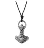 GX008 NYA VINTAGA PAGAN CHARMS AMULET VIKING HAMMER METAL RELIGIOUS PENDANT EUROPELT STIL STACLACES FÖR MAN9219426