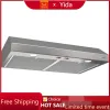 Fans Broannutone BCSD130SS Glacier Range Hood avec léger, ventilateur d'échappement pour armoire, acier inoxydable, 30 pouces