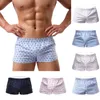 Underpants 2024 uomini BOXER SHORT Short sciodo di abbigliamento da sonno traspirante pantaloncini sexy a punti sexy