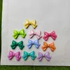 Decoratieve bloemen Kawaii Mooie Bowknot Flatback Bow Ties Resin Hairspin Crafts Accessoires Diy Scrapbooking Embellishments