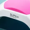 Lâmpada de unha UV SUN2C 48W Gel Polisher Pedicure Light Manicure Art Machine LED 240401