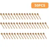 Cuillères à miel de haute qualité Stirons de mélange de mélange de mélange pot pot à la cuillère pratiques 100pc baignade en bois