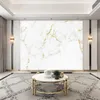 Shower Curtains Abstract Italian Glossy White Marble Peel And Stick Wallpaper Paper Waterproof Printing Self Adhesive Removable