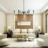 Chandeliers American Retro Chandelier Minimalist Restaurant Foyer Bedroom Lighting