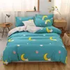 Beddengoed sets pastorale bloemen stijl 3/4 stcs set polyestercotton bed cover laken dekbed kussensloop linnen beddenkleed