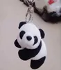Toys Cartoon Plüsch niedlicher Panda Keychain Indien UK Bulk Keyring Key Halter Auto Schlüsselketten Männer Frauen Souvenir Geburtstagsgeschenk Chaveiro9539476