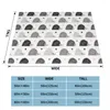 담요 고슴도치 격자 무늬 담요 소파 커버 벨벳 봄/가을 예술 선물 동물 다기능 침대 자동차 침대 스프레드를위한 소프트 던지기