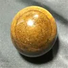 Decoratieve beeldjes Muito Natural Golden Tiger Eye Cristal Bola Esfera Cura