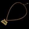 Hot Selling Gold Plated Letter personalizado