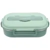 Serviesgoed 4 Compartiment Bento Box Lunch Holder Microwave Accessories Plastic drager