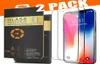 2 Pack Screen Protector för iPhone 13 iPhone 12 Pro Max 11 XR XS Max 8Plus X Hemdrat glas för Samsung A20e A40 A50 25D Rundad 6286254