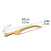 Baking Tools Bow Bread Slicer Wooden With Fiddle Cutter Serrated For Cooking Home Kitchen Tool