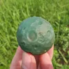 Dekorativa figurer 40mm Natural Aventurine Quartz Sphere Moon Ball Crystal Healing Care- 1pc