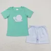 Clothing Sets Western Design Boy Shorts Boys Summer Clothes Set RTS Wholesale Toddler Boutique Kids