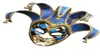 İtalya Venedik Stil Maskesi 4417cm Noel Masquerade Tam Yüz Antika Maskesi Cosplay Gecesi için 3 Renk Club3210542