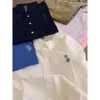 Ralp Laurens Polo Designer Men Women Shirt Rl Top Quality قمصان غير رسمية قميص كارديجان في وقت مبكر الخريف عنصر شخصي القميص الصغير القميص الحماية العتيقة