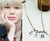 Fashion KPOP BTS Jimin Necklace Bangtan Boys ARMY ARMY Pendant KOOK JIMIN V SUGA5051487