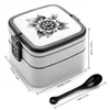 Dinnerware Resistance Flower Bento Box Leak-Proof Square Lunch With Compartment Emblem Symbol Rey Poe Finn War Darth Dark