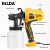 Guns Electric Paint Sprayer 500W High Pressure Spray Gun Hushållsverktyg Latexfärg Spraying Hine Cake Chocolate Spray Gun