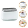 Vloeibare zeep dispenser spons keuken houder cup borstel schotel gootsteen plastic wasmiddel