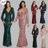 Casual Dresses Pulabo Women Summer Vintage Party Elegant Back See Through Pequin Sexig Vestidos Club Maxi Dress de Festa kvinnlig