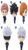 5pcsset jujutsu kaisen figur 5cm söt gojo satoru action figur itadori yuji fushiguro megumi kugisaki nobara pvc modell leksaker 14408436