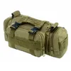 Outdoor Hiking Waist Bag 600D Waterproof Oxford Climbing Shoulder Bags Military Tactical Fishing Camping Hiking Pouch Chest Bag 240409