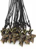 Bijoux entier 12pcslot 12pcs yak os os sculpté des cerfs de Noël reindeer collier coullier lanceur présente présente Noël gi6572385