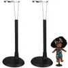 Placas decorativas Suportes de suporte de boneca de 25/35 cm Stands Racks de armazenamento Puppet Puppet Stand Stand Dollouse Acessórios