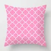 Cuscino Nordic Pink Sweet Home Pillowcase Soggiorno Decorazione divano Cover di auto