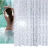 Douche gordijnen badkamer nuttig peva 3d kiezelsteenpatroon voor badgordijn voering