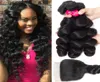 8A Brazilian Virgin Human Hair Extensions 3Bundles With Lace Closure 100 Brazilian Peruvian Malaysian Indian Mongolian Human Hair5791770