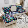 Tampas de cadeira Ripple Pattern Pattern Sofá Seat Cover Série elástica Elastic Removable Slipcover Protector Decoração