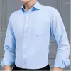 Camicie da uomo camicie in cotone per uomini sciolto brand fresco casual di alta qualità a maniche lunghe di alta qualità Coloro coreano più m-5xl