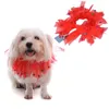 Hundkläder jul husdjur tillbehör halloween husdjur hund hatt halsduk valp krage band hals för leveranser