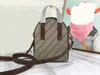 Designer women's crossbody camera leather zipper casual strap shoulder bag quality AAA25654