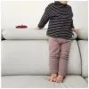 Broek 7794 ins baby broek 2023 herfst en winter nieuw plus fluwelen baby leggings peuter meisjes slanke broek casual broek