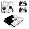 Klistermärken Anime Jujutsu Kaisen Gojo Satoru PS4 Slim Decal Protective Skin Cover Sticker för PS4 Slim Console Controller Stickers Vinyl