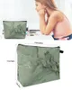 Sacs de cosmétiques Grass Green Marble Makeup Sac Socch Voyage Essentials Dame Femme Organisateur de toilette