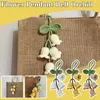 Tornari CHIMES CREATIVO PENDENT FLOWER PENDENT CHIEDCHIN MOLTO MOLTO MOLTO ANTILIZZATO ORCHID ORCHID BAG BASSO CHIAVE CHIAVE T3V8