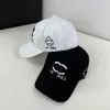 Luxe honkbal heren hoedletter Designer honkbal cap voor mannen vrouwen zonneschad hoed ronde sportletters verstelbare zomer casual zonneschijn hoed