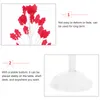 Decorative Flowers 4 Pcs DIY Wire Tree Statues Home Decor Unique Crafts Chic Layout Adorn Iron Adornment