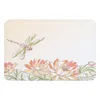 Carpets Cartoon Dragonfly Lotus Flower Carpet Salle Room Area Tapis Planchers Mat de lit Halway Portant Chambre pour enfants Décoration de la maison