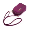 Sacs à bandouliers vendant un petit sac à bandoulière de téléphone portable portable Multi-pochets Nylon Portefeuille pour femmes