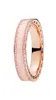 Rose Gold Pink esmalte o coração da faixa do coração Ring Mulher Men 925 Sterling Silver Wedding Jewelry for CZ Diamond Noivage Great Rings com Box8500088 original